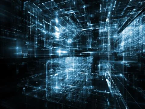 Numeric City 库存插图