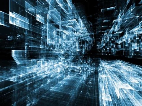 Numeric City 库存插图