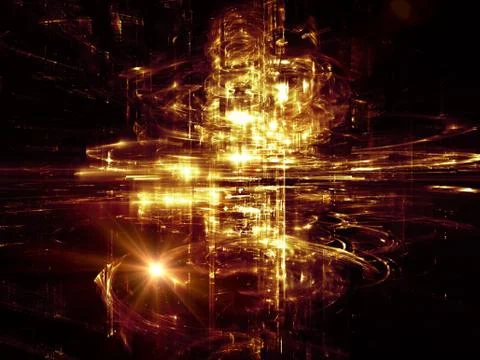 Numeric City Stock Illustration