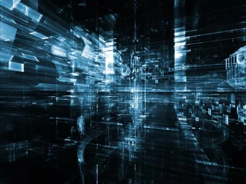 Numeric City 库存插图