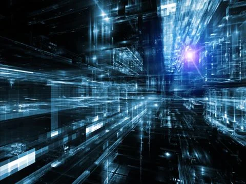 Numeric City 库存插图