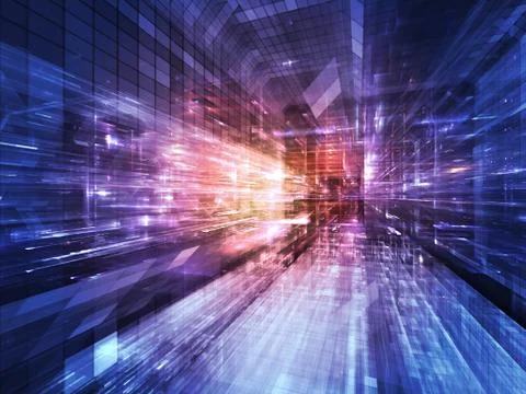 Numeric City 库存插图