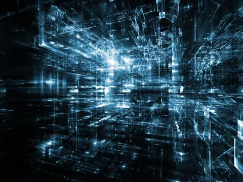 Numeric City 库存插图