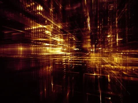 Numeric City Stock Illustration