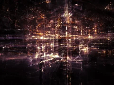 Numeric City 库存插图