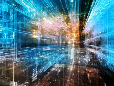 Numeric City 库存插图