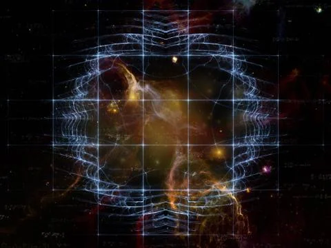 Numeric Cosmos Stock Illustration