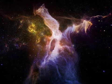 Numeric Cosmos Stock Illustration