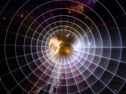 Numeric Cosmos Stock Illustration