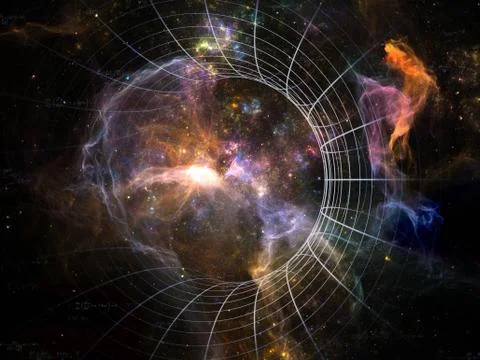 Numeric Cosmos Stock Illustration