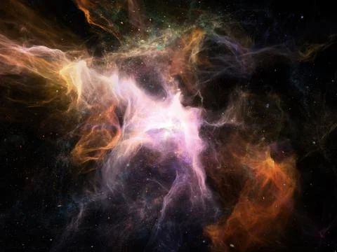 Numeric Cosmos Stock Illustration