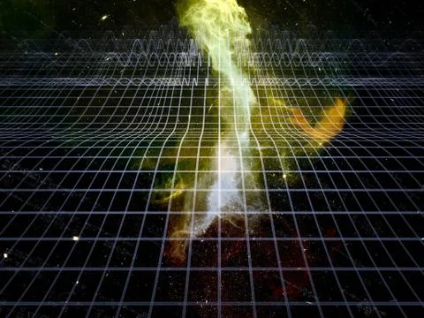 Numeric Cosmos Stock Illustration