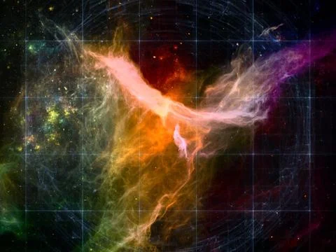 Numeric Cosmos Stock Illustration