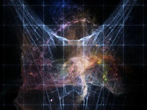 Numeric Cosmos Stock Illustration