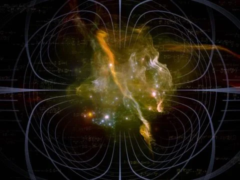 Numeric Cosmos Stock Illustration