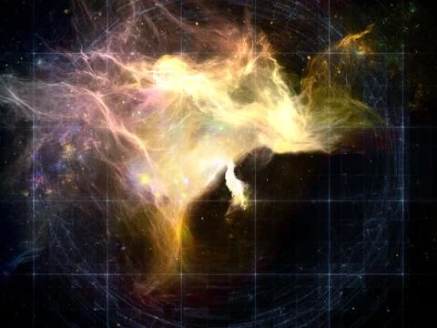 Numeric Cosmos Stock Illustration