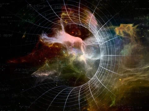 Numeric Cosmos Stock Illustration