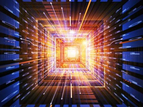 Numeric CPU イラスト素材