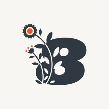 Numeric Flower 8 Stock Illustration