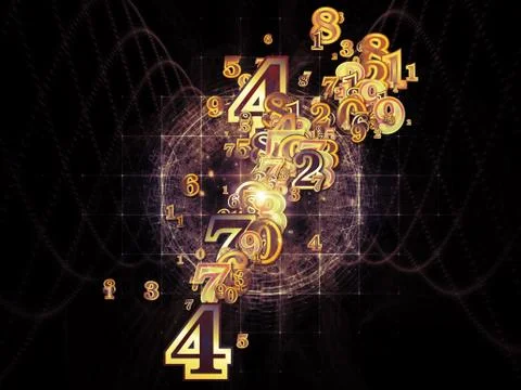 Numeric Geometry イラスト素材