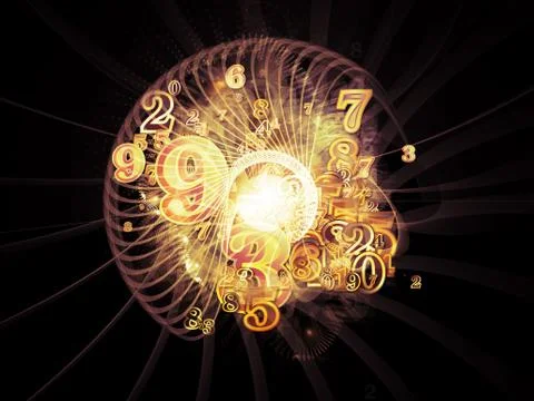 Numeric Geometry イラスト素材