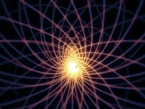 Numeric Grid Lines Stock Illustration