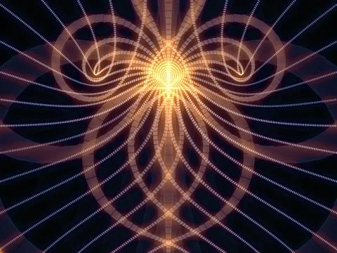 Numeric Grid Lines 库存插图