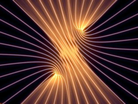 Numeric Grid Lines 库存插图