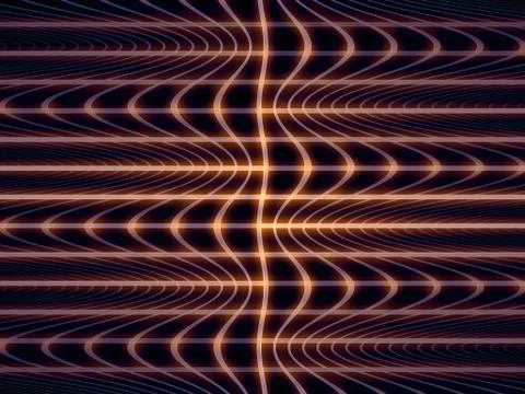 Numeric Grid Lines 库存插图