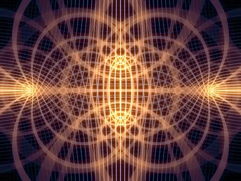 Numeric Grid Lines Stock Illustration