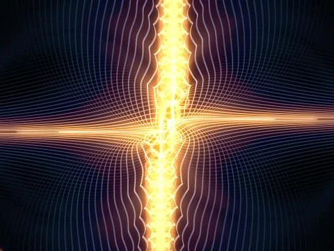 Numeric Grid Lines Stock Illustration