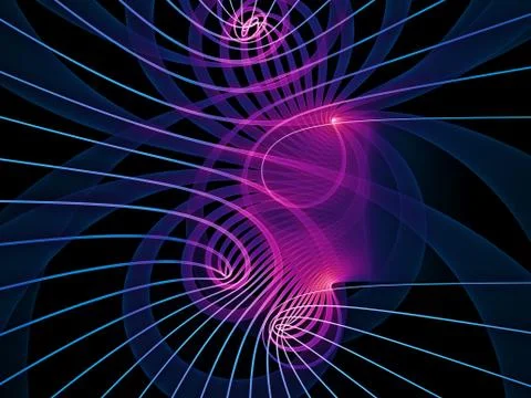 Numeric Grid Lines Stock Illustration