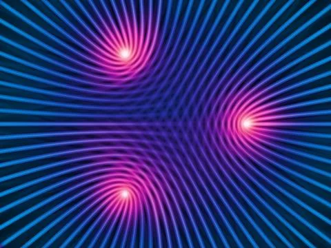 Numeric Grid Lines 库存插图