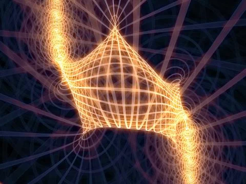 Numeric Grid Lines 库存插图