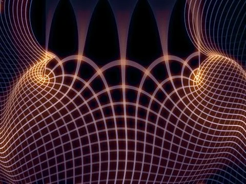 Numeric Grid Lines Stockillustratie