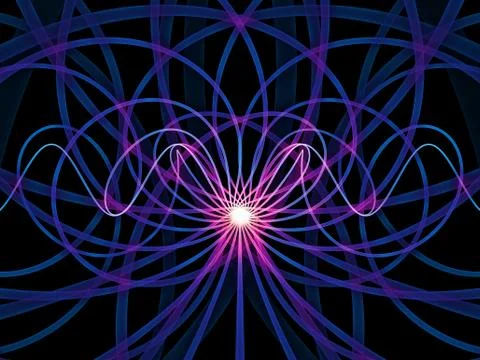 Numeric Grid Lines 库存插图