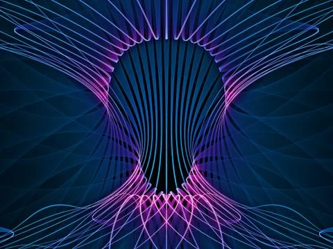 Numeric Grid Lines Stock Illustration