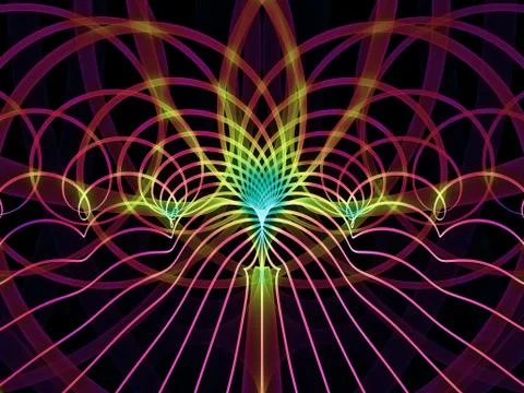 Numeric Grid Lines Stockillustratie