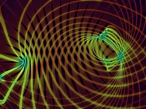 Numeric Grid Lines 库存插图