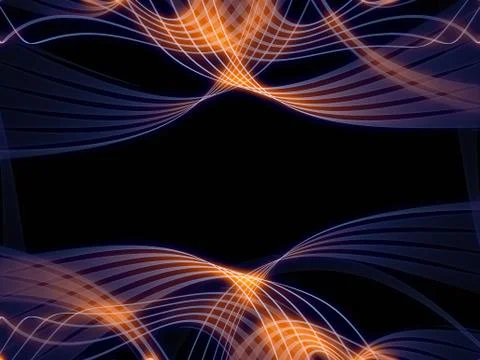 Numeric Grid Lines Illustrazione stock