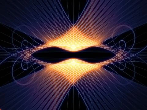 Numeric Grid Lines 库存插图