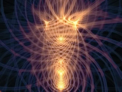 Numeric Grid Lines Stock Illustration