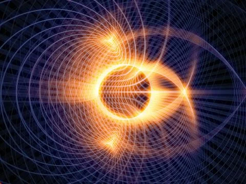 Numeric Grid Lines 스톡 일러스트