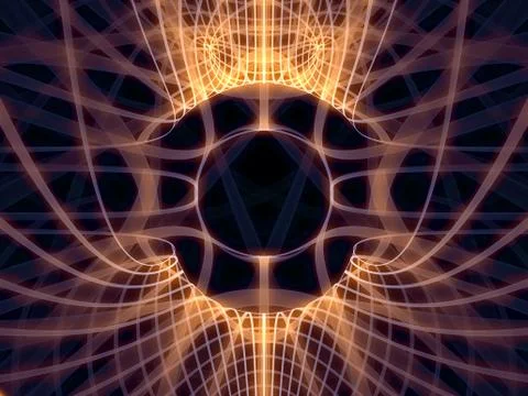 Numeric Grid Lines 库存插图