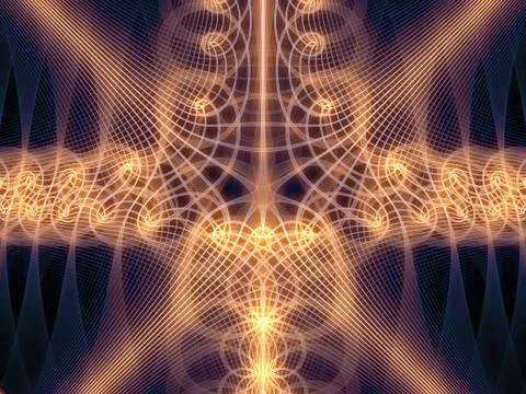 Numeric Grid Lines Stock Illustration