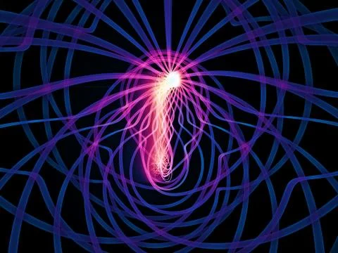 Numeric Grid Lines 库存插图