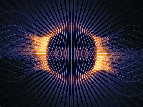 Numeric Grid Lines Illustrazione stock