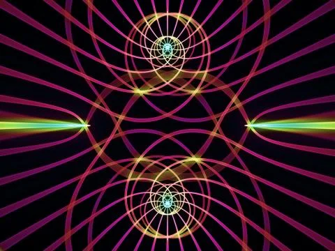 Numeric Grid Lines Stock Illustration