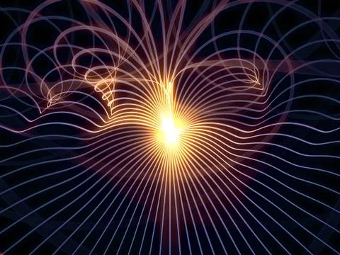 Numeric Grid Lines Stock Illustration