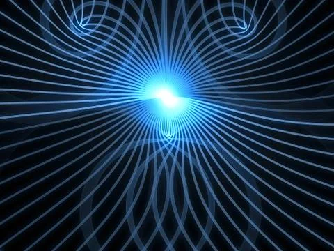 Numeric Grid Lines 库存插图